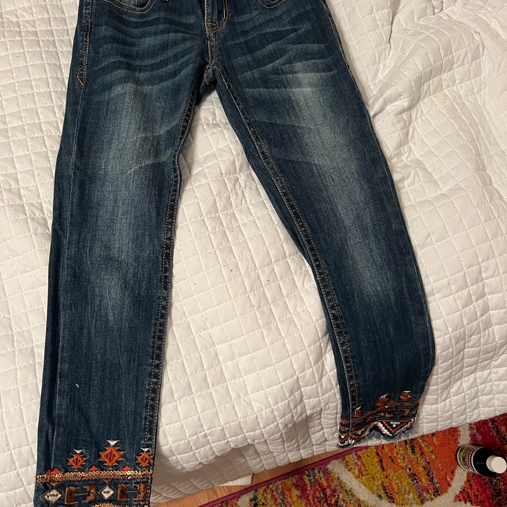 Women's Embroidered Grace in LA jeans
